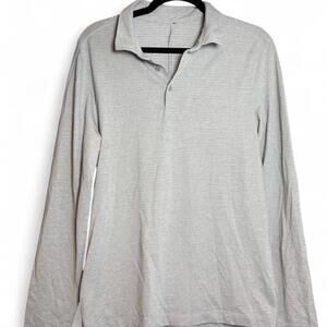Lululemon grey long sleeve top #athleisure #yoga